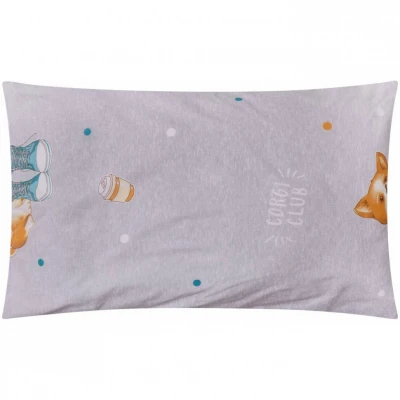 Наволочка ВОМБАТИК Cl-0111-Kor Classic Collection Корги 50х70