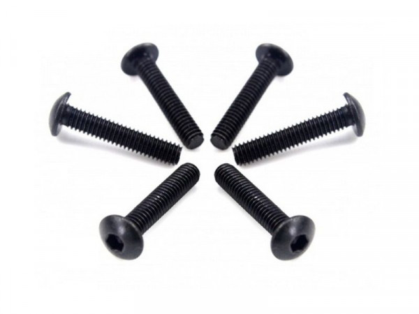 Винт с плоской головкой M4x20 под шестиграник, 6шт.