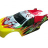 Желто-красный кузов для трагги Remo Hobby RH8065/8066