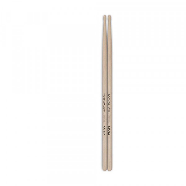 Барабанные палочки ROCKDALE American Classic Hickory AC-5A, деревянный наконечник