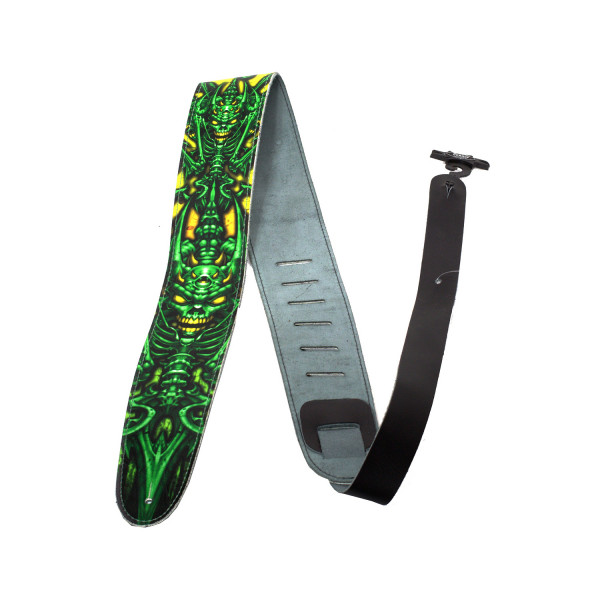 Perri's P25TJ-2704 TATTOO JOHNNY - ремень для гитары кожаный