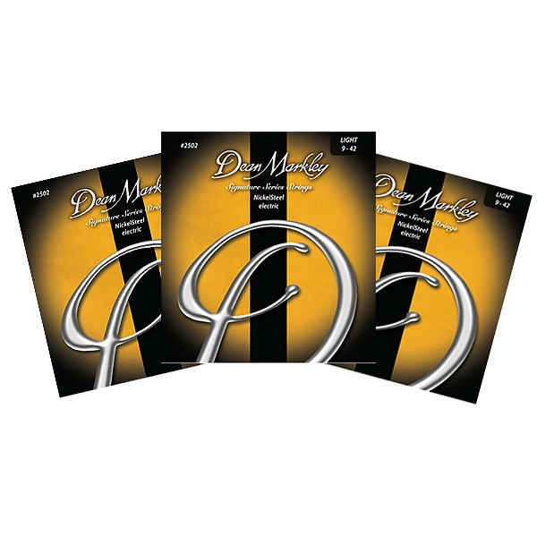 DEAN MARKLEY 2502-3PK Signature - комплект струн для элгитары, 9-42 (в комплекте 3 упаковки)