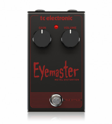 Педаль эффектов TC electronic EYEMASTER METAL DISTORTION дисторшн