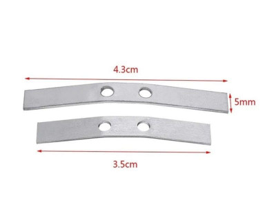 Комплект листовых рессор WPL (4 шт длинные + 4 шт короткие) для B14,B24,B16,B36