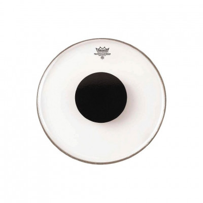REMO CS-0312-10 Batter Controlled Sound Clear Black Dot On Top 12'' пластик