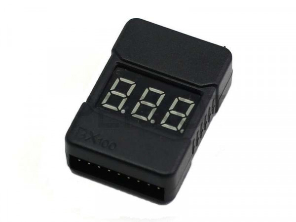 Сигнализатор просадки напряжения LiPo аккумуляторов в корпусе