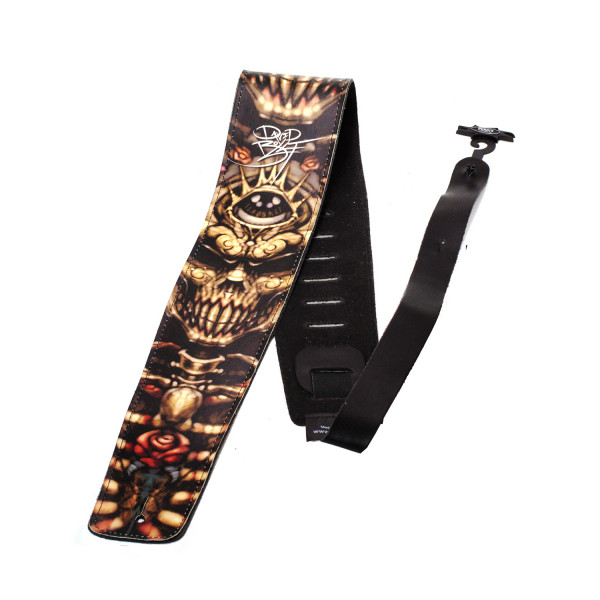 Perri's P35TJ-600 TATTOO JOHNNY - ремень для гитары кожаный