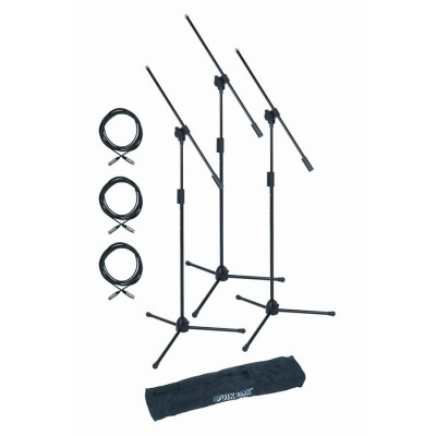 QUIK LOK A302Pack EU набор из 3-х микрофонных стоек