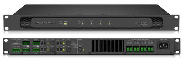 Усилитель мощности Lab.gruppen E 40:4 4-канальный Усилитель мощности Lab.gruppen E 40:4 4-канальный