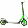 Самокат двухколесный Storm (серо-зеленый)
