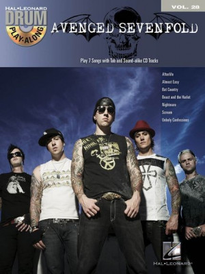 HL00702388 Drum Play-Along Volume 28: Avenged Sevenfold