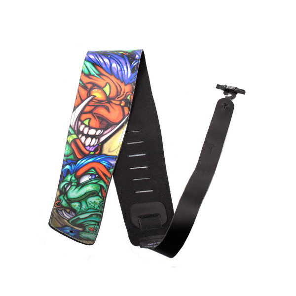 Perri's P35TJ-635 TATTOO JOHNNY - ремень для гитары кожаный