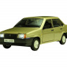 Машина "АВТОПАНОРАМА" ВАЗ 21099 золотистый, 1:22, инерция, Pull Bаck механизм, в/к 10*12*22 cм