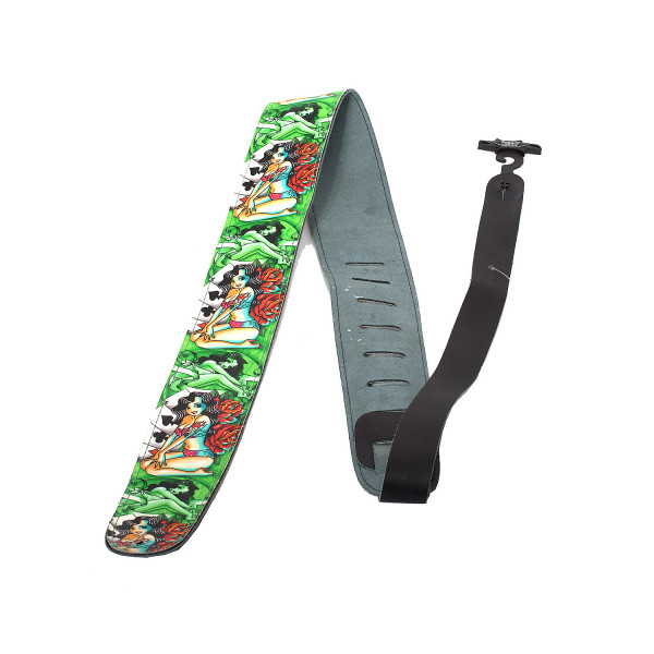 Perri's P25TJ-2723 TATTOO JOHNNY - ремень для гитары кожаный