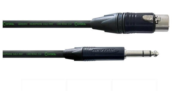 Инструментальный кабель Cordial CRM 10 FV