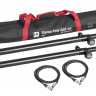 HK AUDIO K&M Stereo Pole Add On M20 XLR набор аксессуаров для серий PR:O, Linear3, Linear5, стойки, кабели и сумка