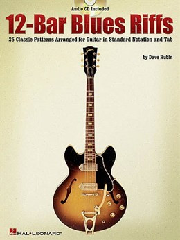 HL00699622 12-Bar Blues Riffs (Book And CD)