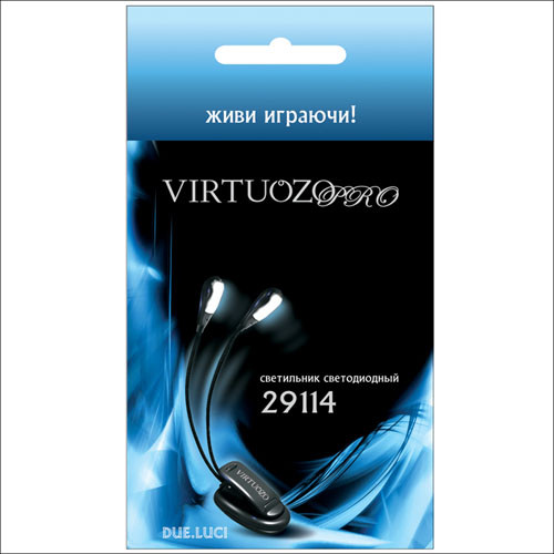 VIRTUOZO 29114 Светильник светодиодный для пюпитра, 4x0.25 Вт