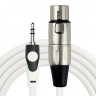 Кабель микрофонный Kirlin LGA-594L 3M WH, 3 м