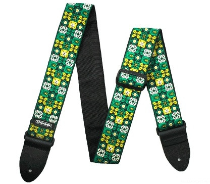 DUNLOP D67-01GN Jacquard  Winterland Green ремень гитарный, жаккард