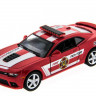 Машина Kinsmart 1:38 Chevrolet Camaro 2014 (Police/Fire) инерция (1/12шт.) б/к
