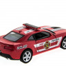 Машина Kinsmart 1:38 Chevrolet Camaro 2014 (Police/Fire) инерция (1/12шт.) б/к