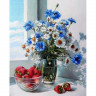 Картина по номерам 40х50 ПОЛЕВОЙ БУКЕТ (27 цветов)