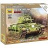 Сборная модель ZVEZDA Британский средний танк "Матильда II", 1/100