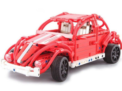 Радиоуправляемый конструктор CADA deTech ретро-автомобиль жук (472 детали)