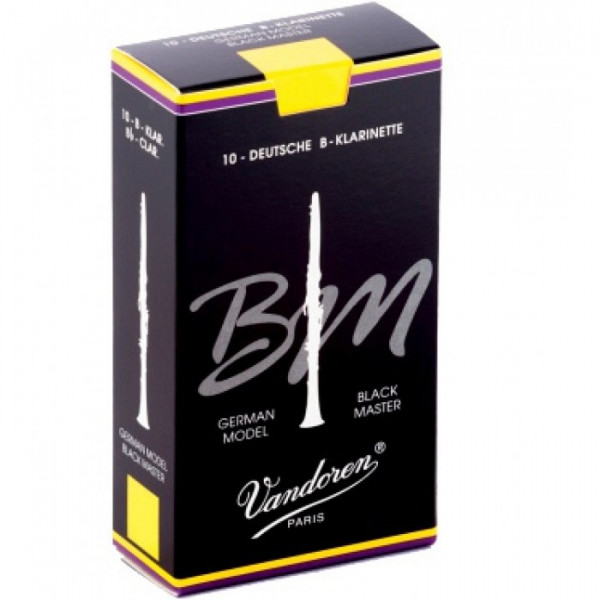 Трости для кларнета Bb Vandoren CR-1825 № 2,5 BLACK MASTER 10шт