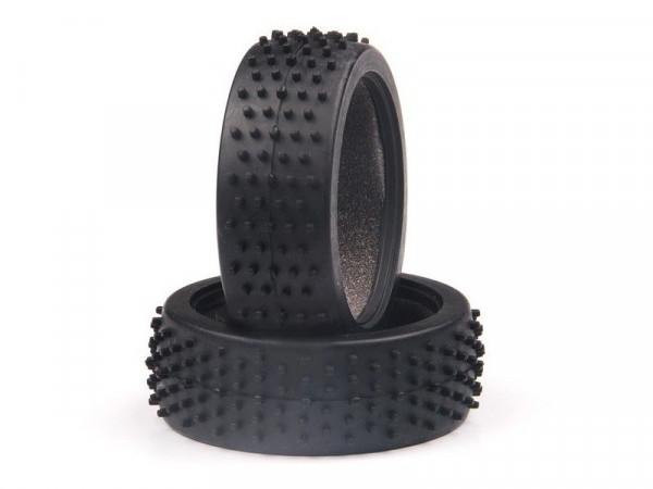 Передние резиновые покрышки с паралоном 2шт. для HSP 1/16