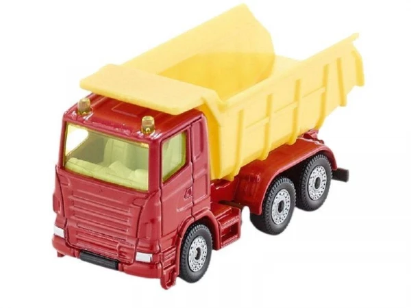 Грузовик Siku 1075 1/50, 9 см, красный/желтый