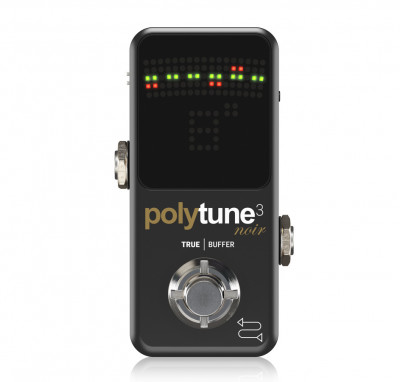 Педаль эффектов TC electronic POLYTUNE 3 NOIR гитарный тюнер