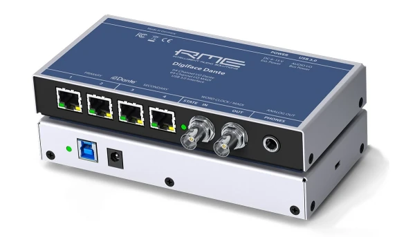 Интерфейс RME Digiface Dante USB 3.0 мобильный 256-канальный
