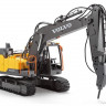 Радиоуправляемый экскаватор Double Eagle Volvo EC160E 1:16 2.4G