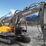 Радиоуправляемый экскаватор Double Eagle Volvo EC160E 1:16 2.4G