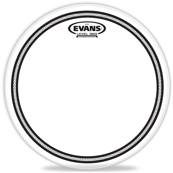 EVANS TT12EC2S 12' EC2 CLEAR SST двухслойный прозрачный пластик, 12'