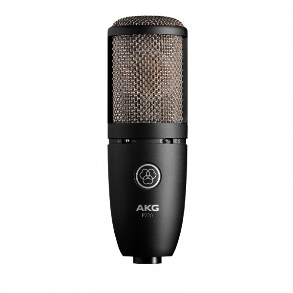 Конденсаторный микрофон AKG P220 кардиоидный мембрана 1"