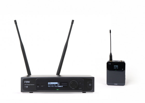 Радиосистема FBW P1R BODYPACK с поясным передатчиком Радиосистема FBW P1R BODYPACK с поясным передатчиком