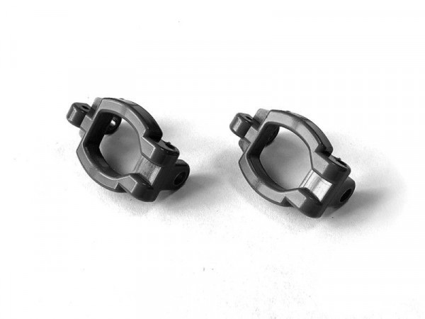Капролоновые держатели поворотных кулаков для Remo Hobby 1/16, черные, тюнинг  (2 шт)