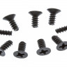 Винт с потайной головкой M3x8 под крестовую отвертку, 9шт.