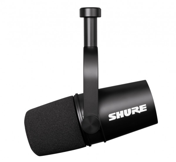 Микрофон SHURE MV7X с большой диафрагмой для вокала/подкастов, 50-16000 Гц