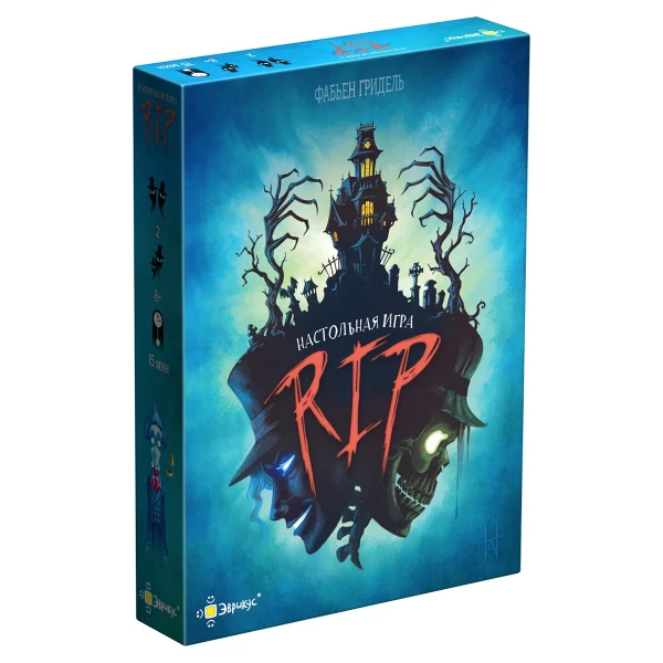 Настольная игра Настольная игра "RIP" Паранормальная дуэль