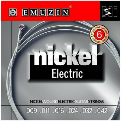 Струны для электрогитары EMUZIN 6N9-42