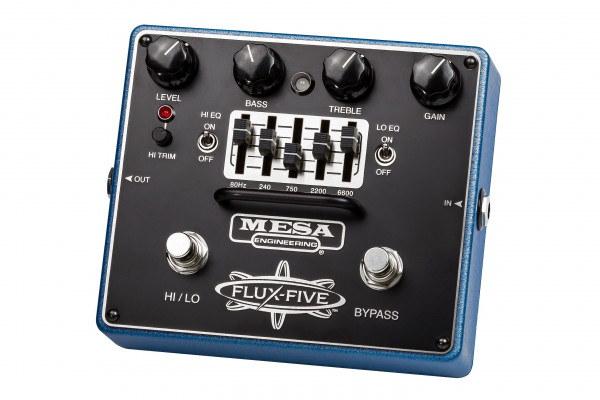 MESA BOOGIE FLUX-FIVE OVERDRIVE+ педаль эффектов овердрайв + пятиполосный эквалайзер
