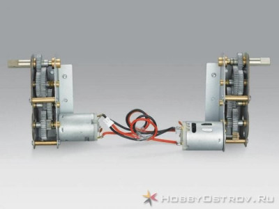 Редуктор левый и правый для танка Tiger (цинк) 3818