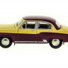 Машина "АВТОПАНОРАМА" ГАЗ-21 "Волга" 1/24 в/к  26*12*11см, желто-бордовая