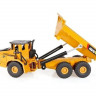 Металлический экскаватор с ковшом + самосвал HUI NA TOYS 1/50