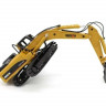 Металлический экскаватор с ковшом HUI NA TOYS 1/40
