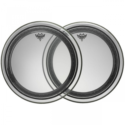 Пластик для барабана REMO PR-1324-00 BASS POWERSTROKE PRO CLEAR, 24''